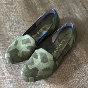 Rothy's Green Camo Women's Shoes Size 9